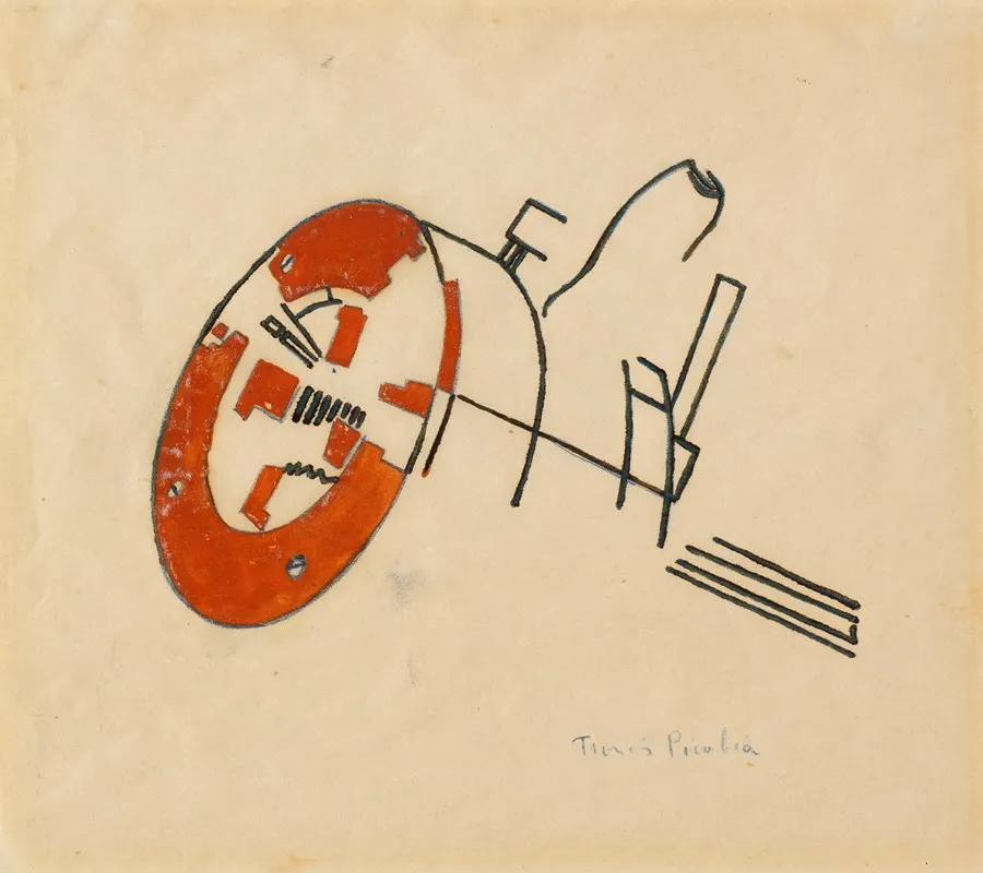 Sans Titre 18 Wall Art by Francis Picabia - High-Resolution Digital Print