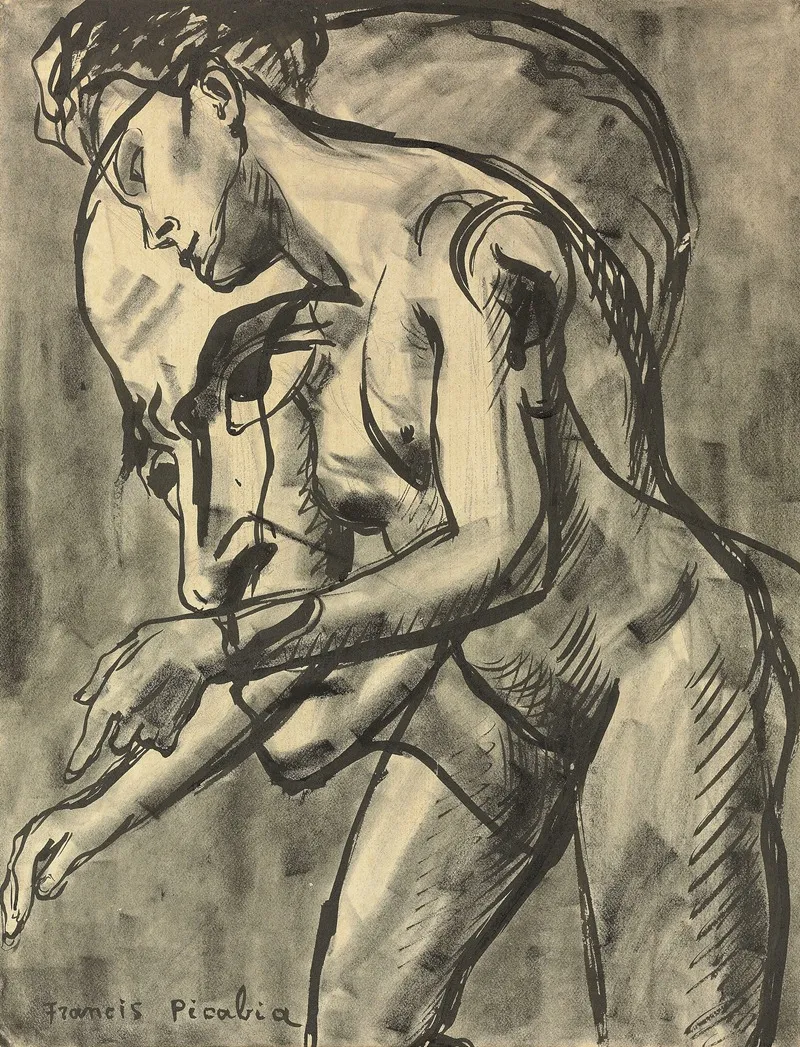 Sans Titre 20 Wall Art by Francis Picabia - High-Resolution Digital Print