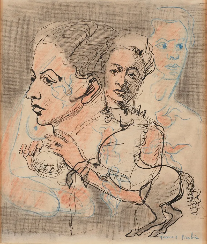 Sans Titre 33 Wall Art by Francis Picabia - High-Resolution Digital Print
