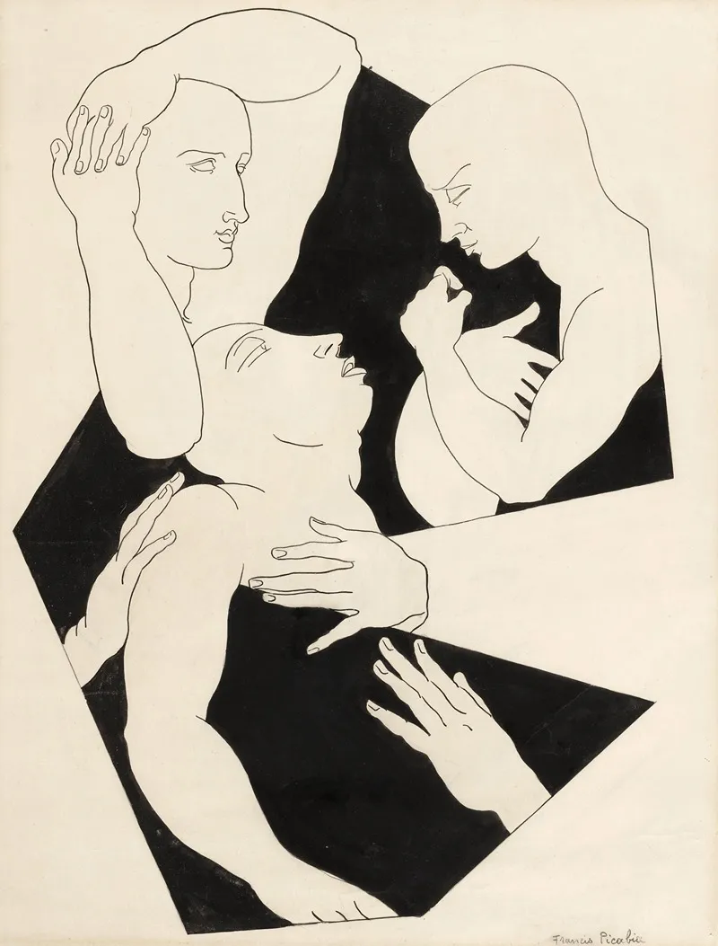 Sans Titre 54 Wall Art by Francis Picabia - High-Resolution Digital Print