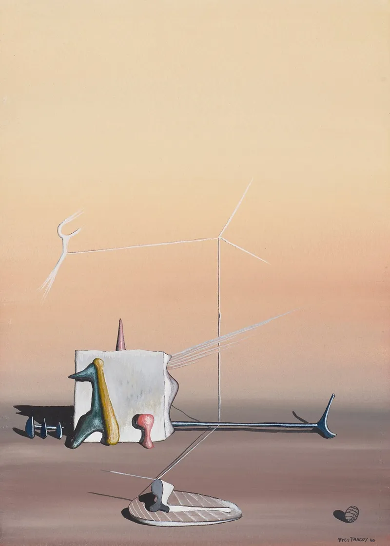 Sans Titre 64 Wall Art by Yves Tanguy - High-Resolution Digital Print