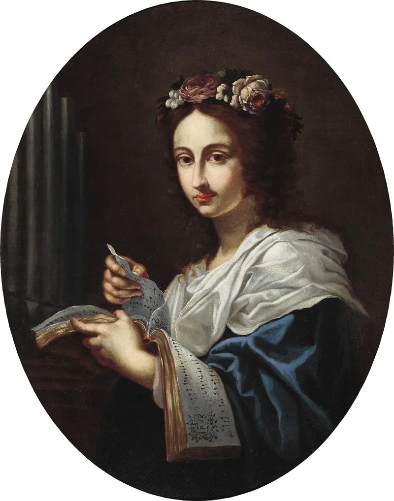 Santa Cecilia 2 Wall Art by Cesare Dandini - High-Resolution Digital Print