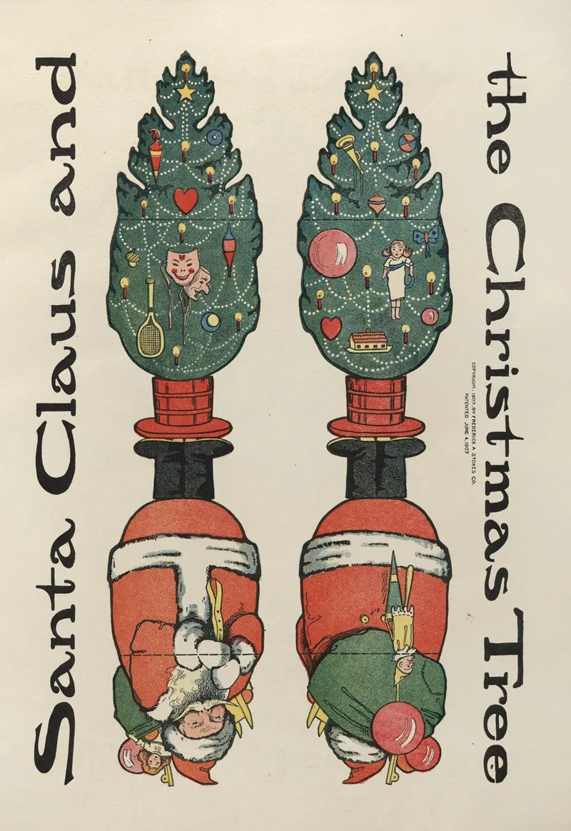 Santa Claus And The Christmas Tree