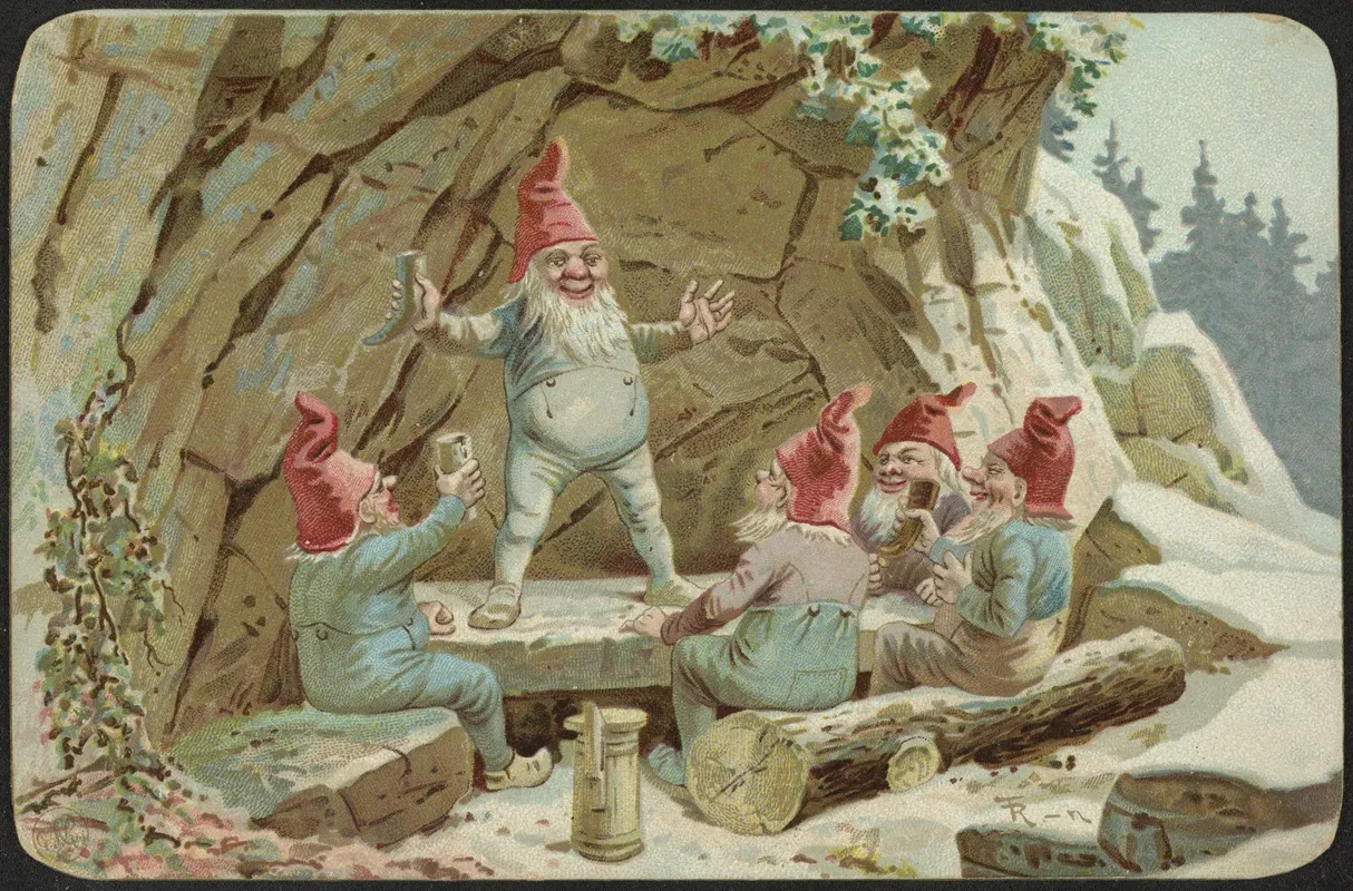 Santa Claus Party Wall Art by Thorvald Rasmussen - High-Resolution Digital Print