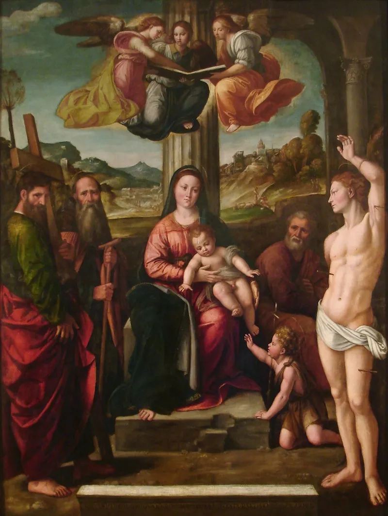 Santa Conversacion Wall Art by Niccolò Pisano - High-Resolution Digital Print
