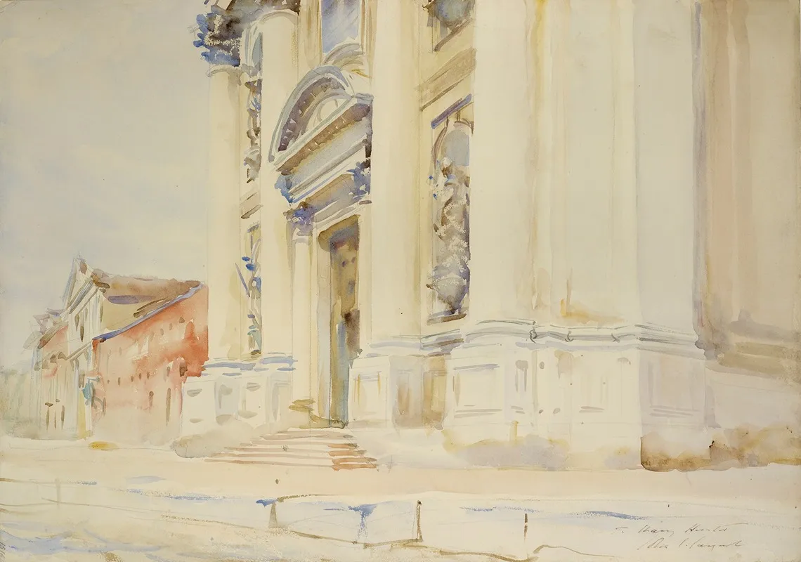 Santa Maria Dei Gesuati Venice Wall Art by John Singer Sargent - High-Resolution Digital Print