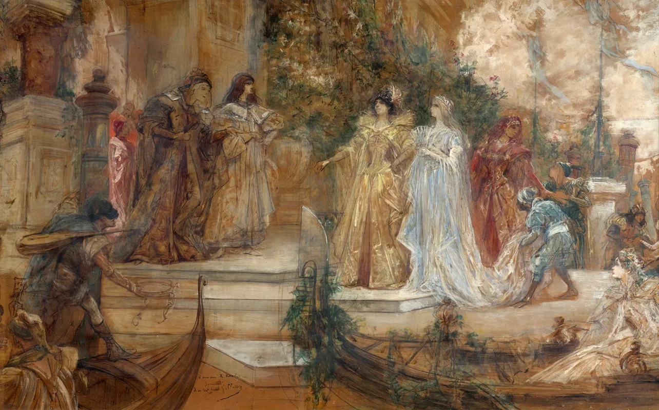 Sarah Bernhardt Dans Le Marchand De Venise