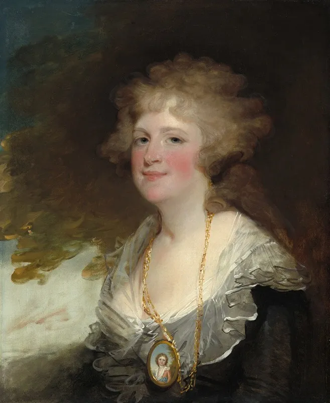 Sarah Shippen Lea Mrs Thomas Lea Wall Art by Gilbert Stuart - High-Resolution Digital Print
