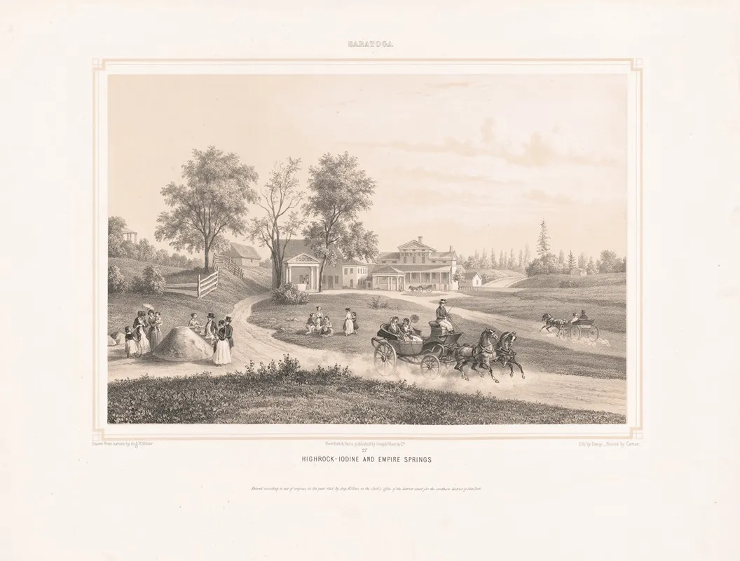 Saratoga Highrock Iodine And Empire Springs