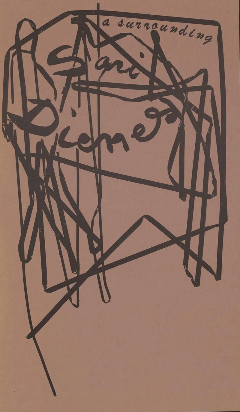 Sari Dienes A Surrounding Wall Art by Wassily Kandinsky - High-Resolution Digital Print
