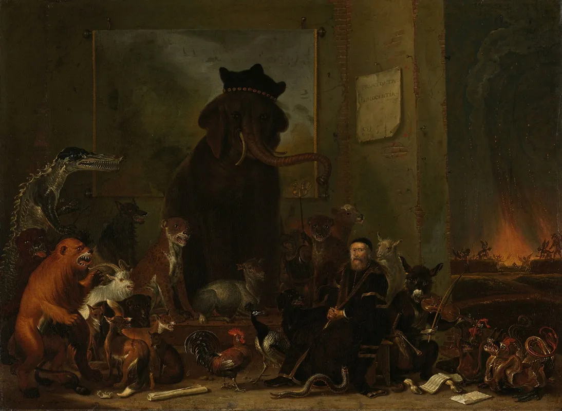 Satire On The Trial Of Johan Van Oldenbarneveldt