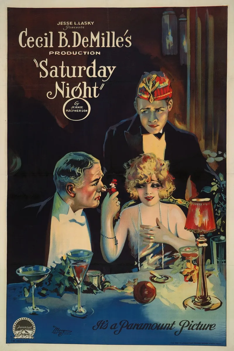 Saturday Night Wall Art by Morgan Litho Co. - High-Resolution Digital Print