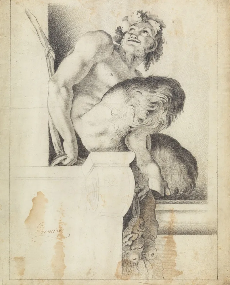 Satyr 7 Wall Art by Albert Voituron - High-Resolution Digital Print