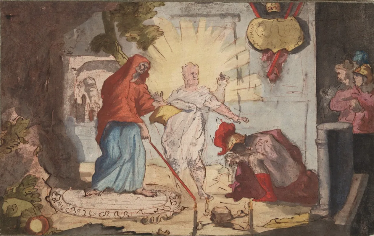 Saul And The Witch Of Endor 3