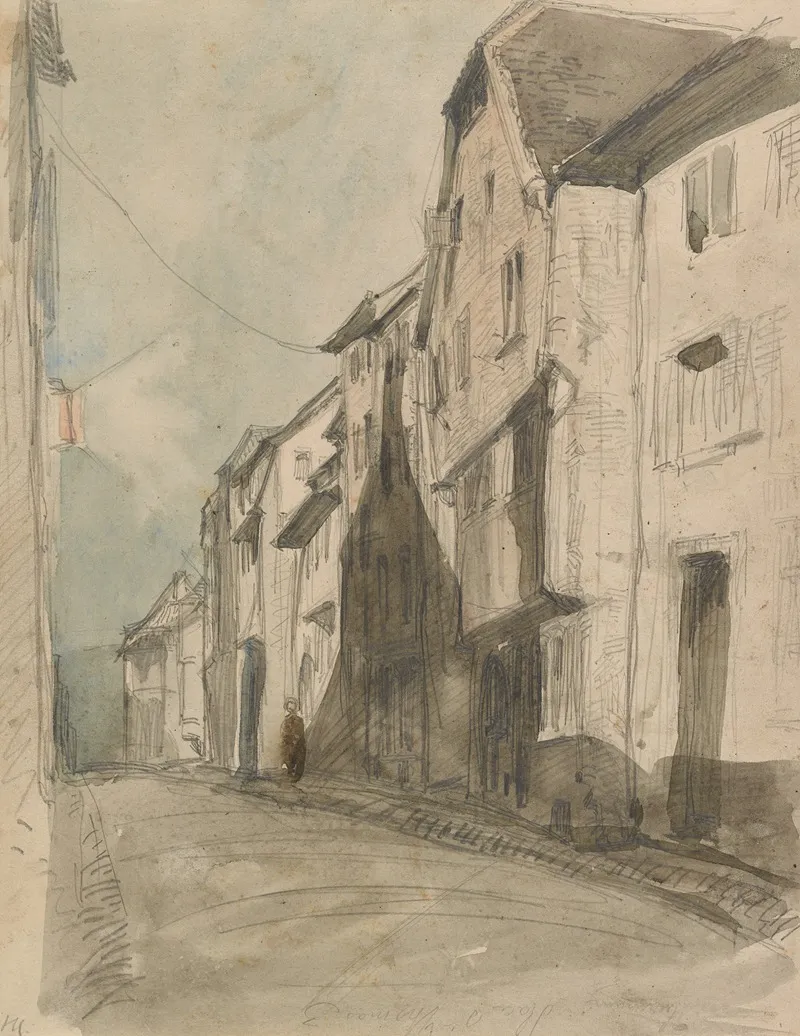 Saverne Wall Art by James Abbott McNeill Whistler - High-Resolution Digital Print