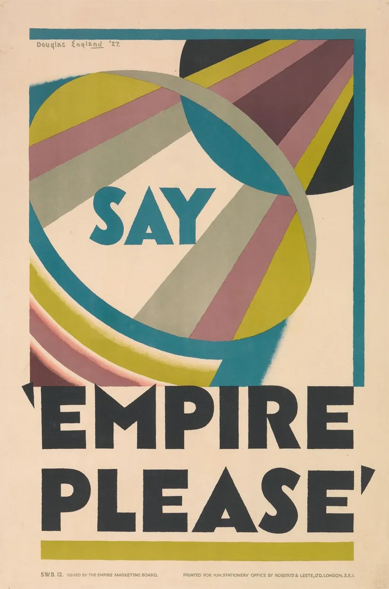 Say Empire Please Wall Art by Douglas England - High-Resolution Digital Print