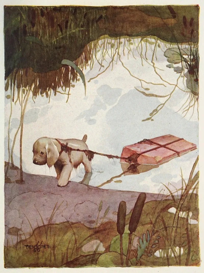 Scally Wall Art by Gustaf Tenggren - High-Resolution Digital Print