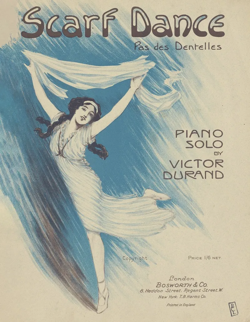 Scarf Dance Pas Des Dentelles Piano Solo By Victor Durand