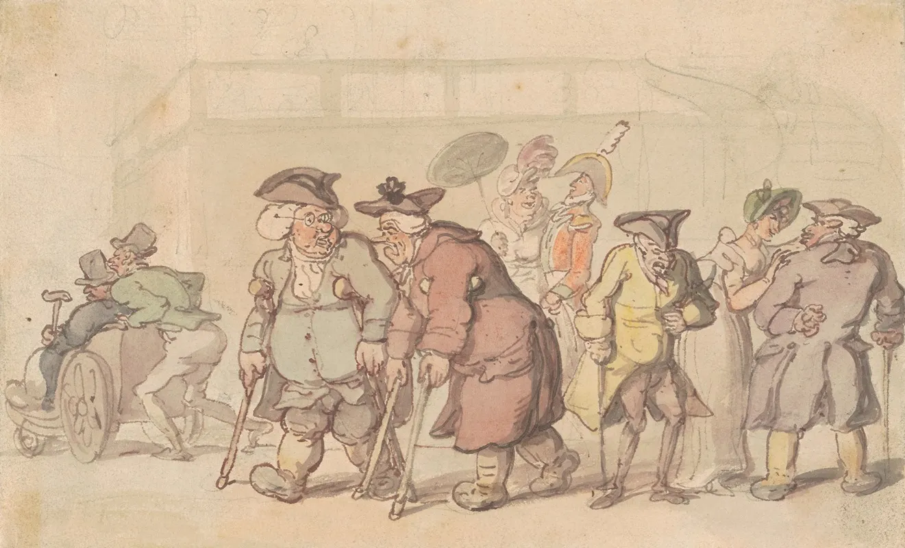 Scene At Bath