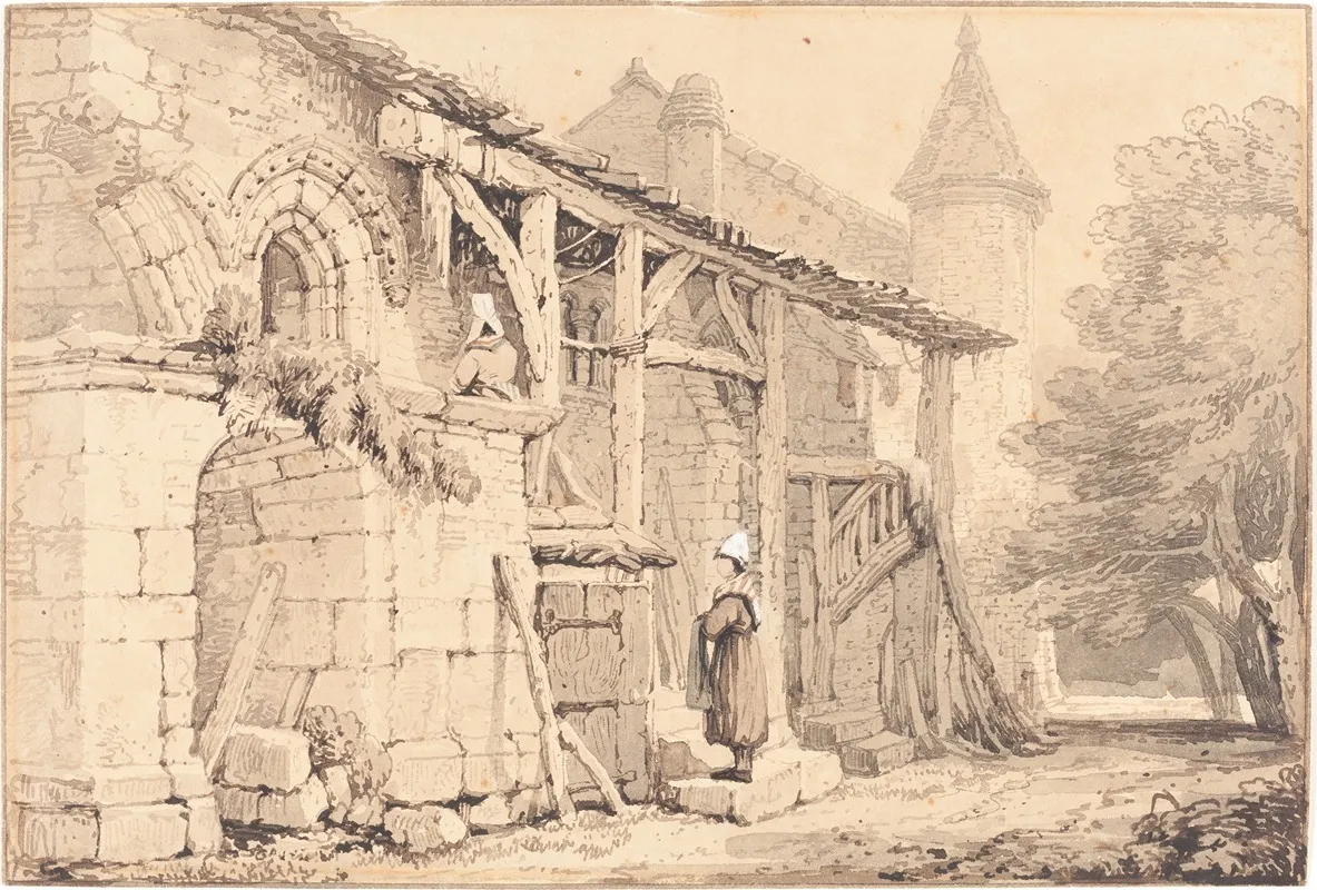 Scene At Jumieges