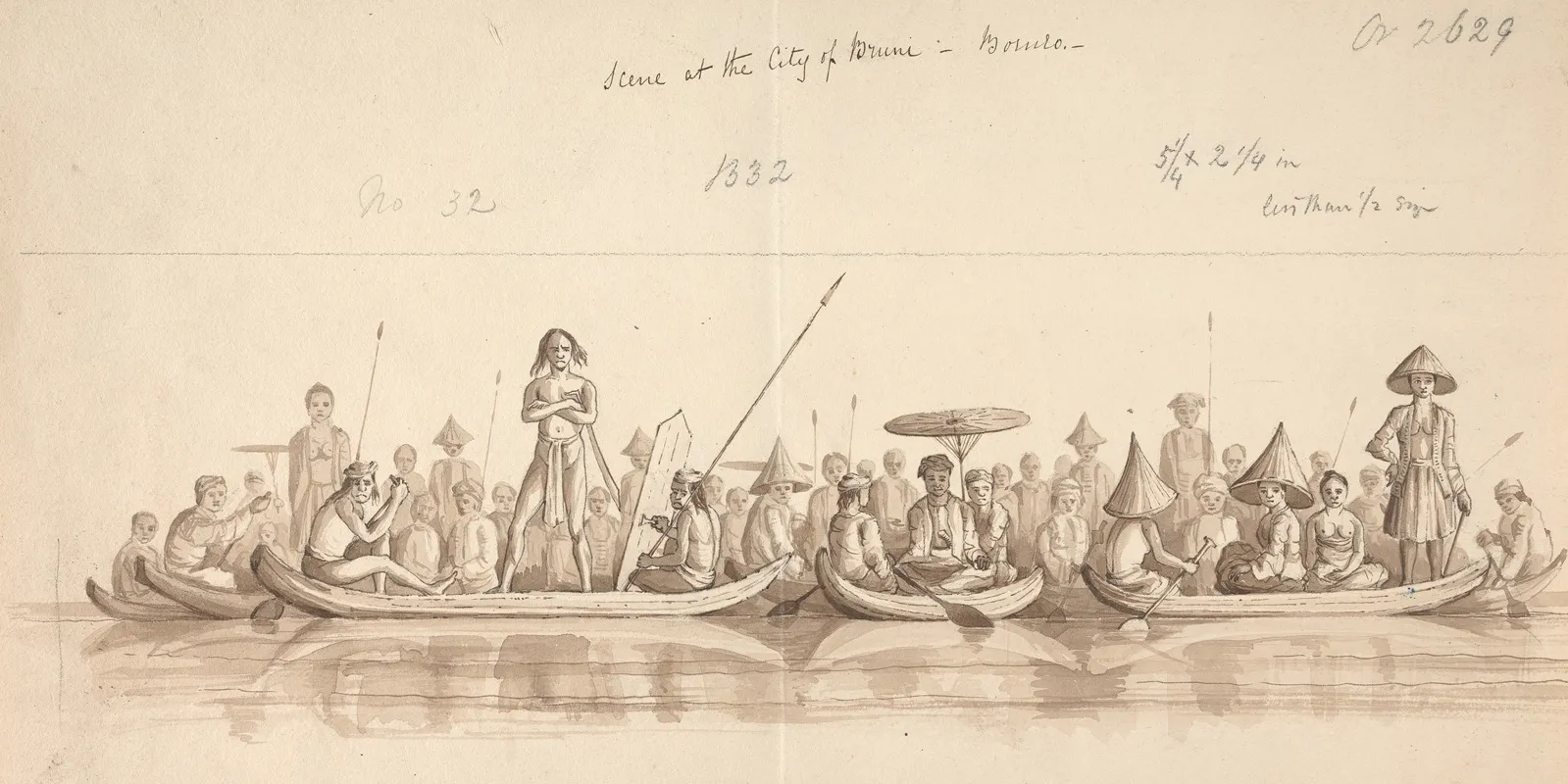 Scene At The City Of Bruni Bornia
