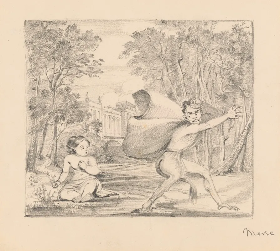 Scene From Scotts Lay Of The Last Minstrel