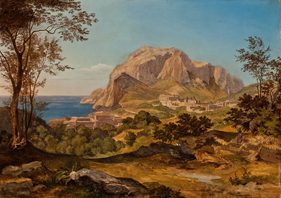 Scene From The Isle Of Capri