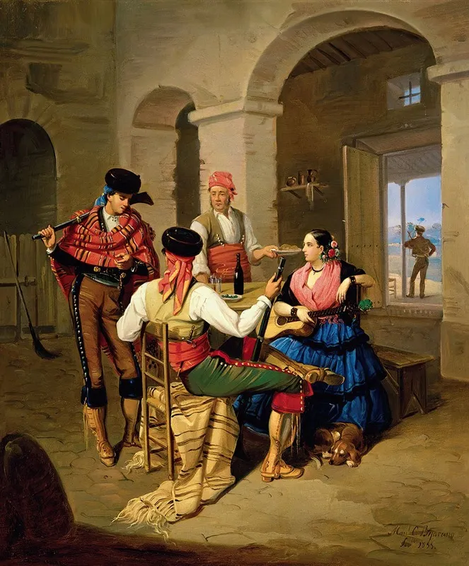Scene In A Country Inn