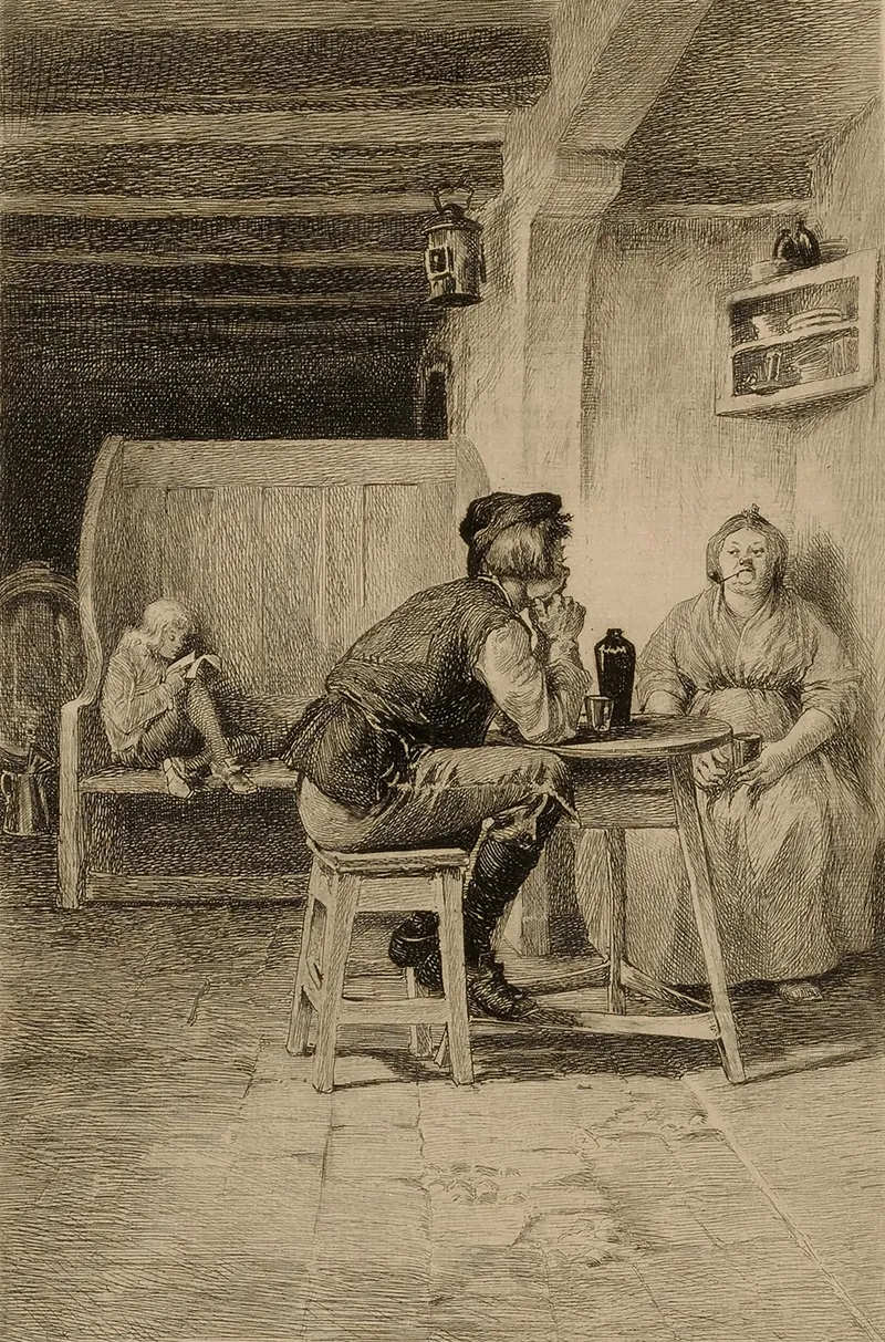 Scene In A Pub