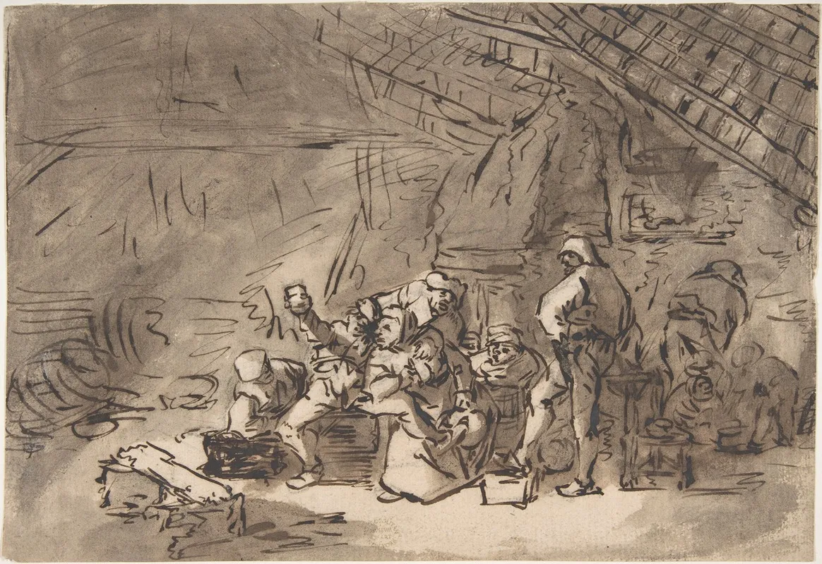 Scene In An Inn