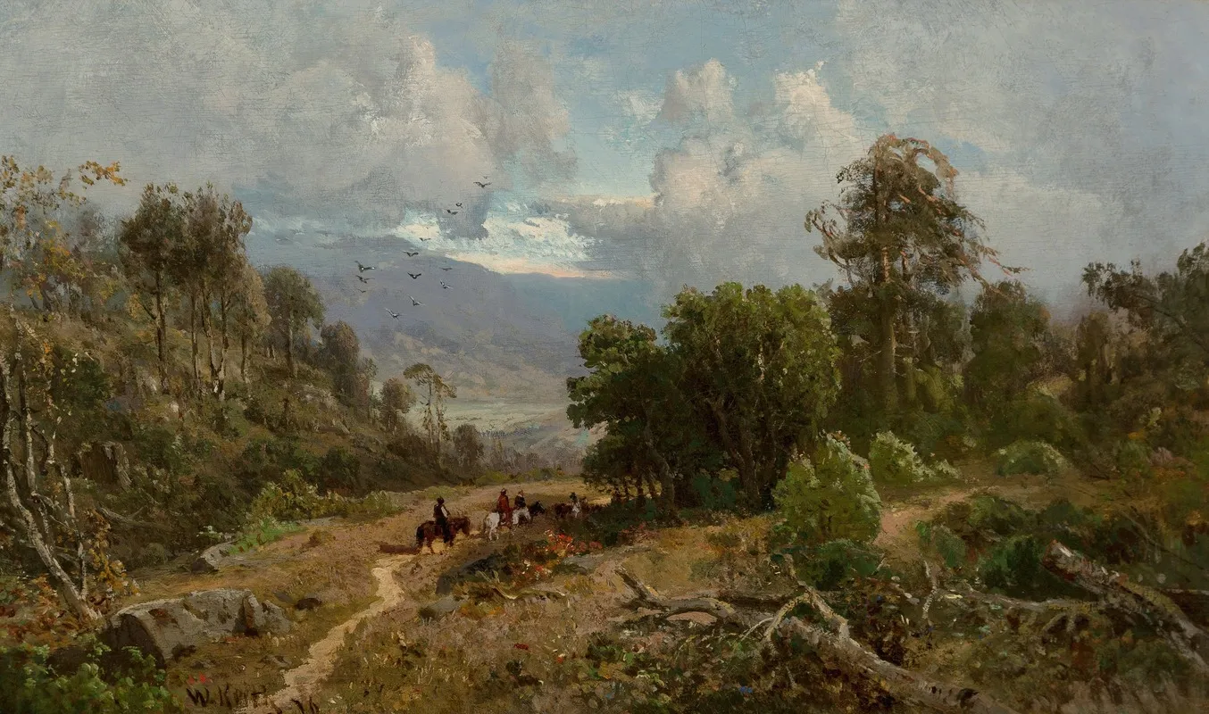Scene In Russian River Valley Sonoma California