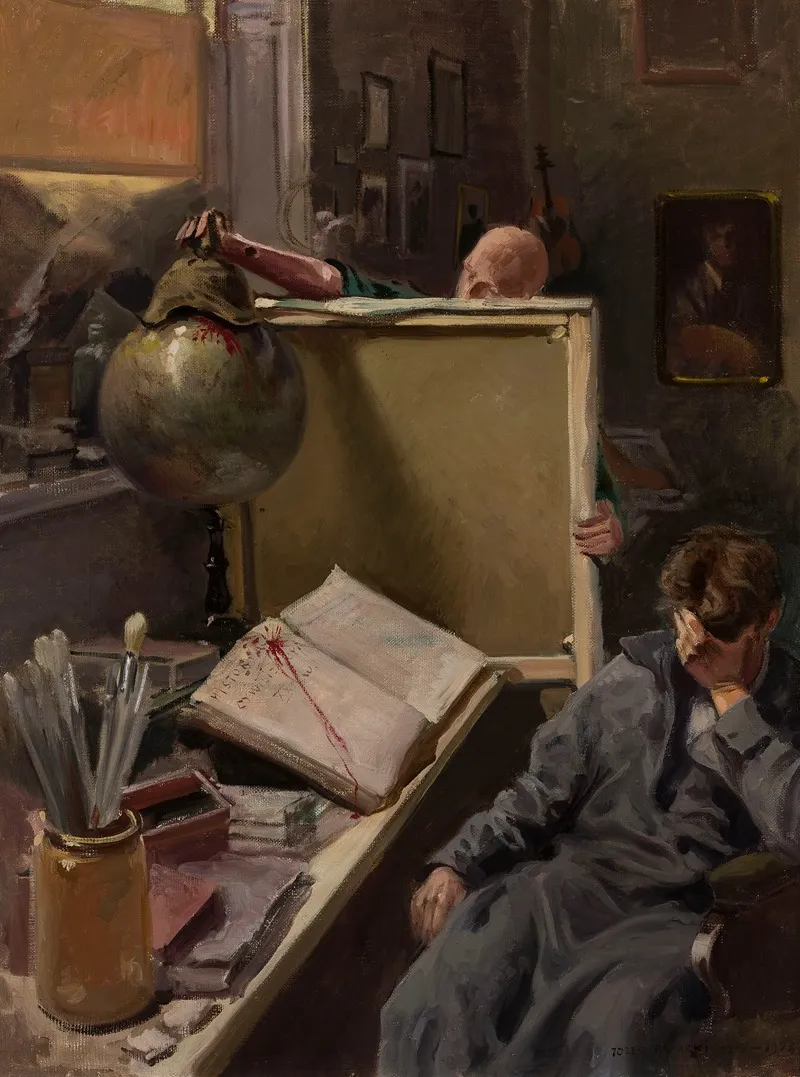Scene In The Painters Studio