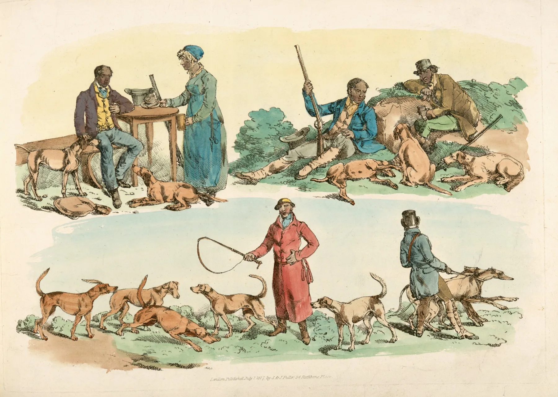Scene Of The Hunters Life
