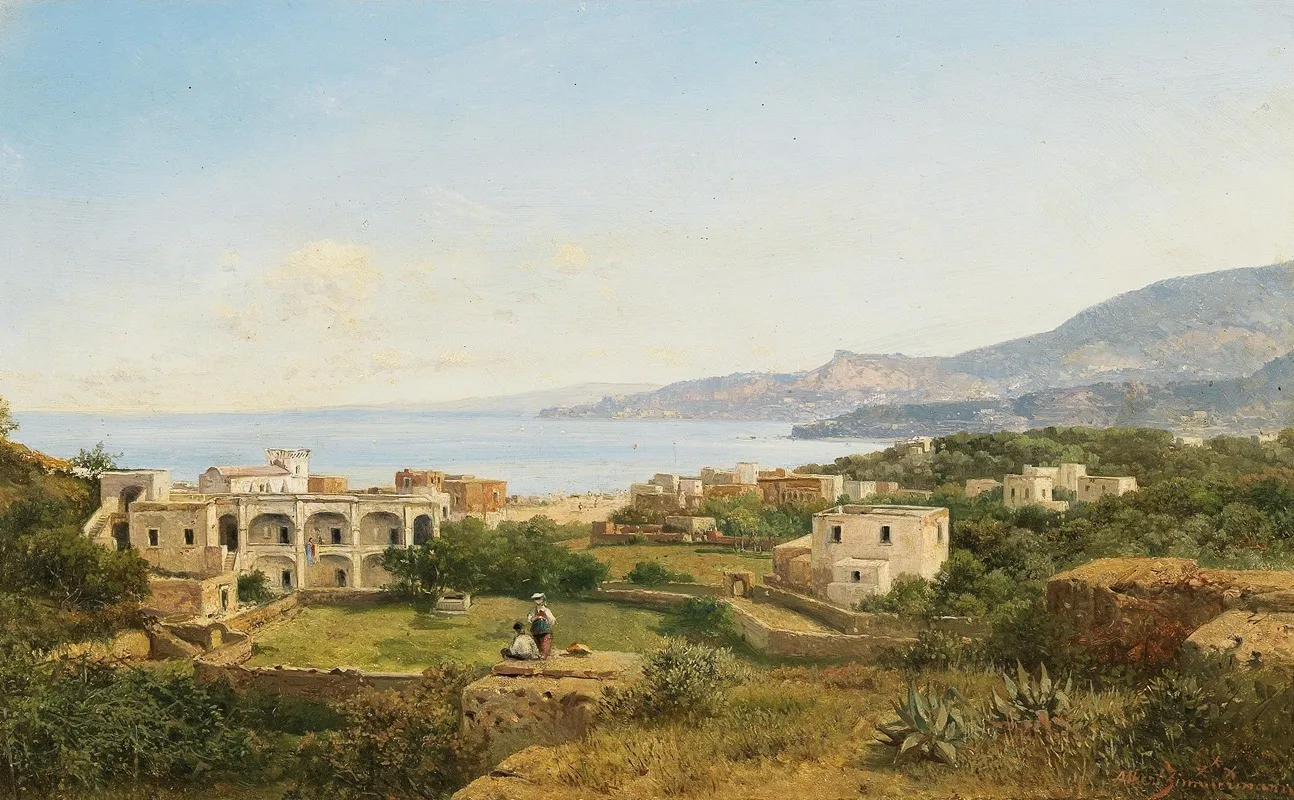 Scene On Ischia