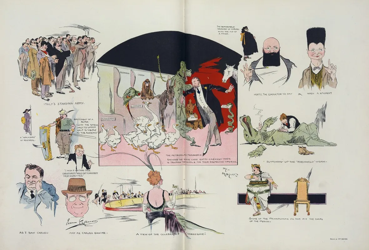 Scenes And Behind Scenes At The Metropolitan Opera