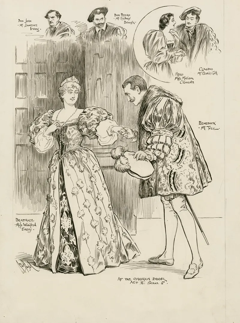 Scenes From Much Ado About Nothing Wall Art by Alexander Stuart Boyd - High-Resolution Digital Print