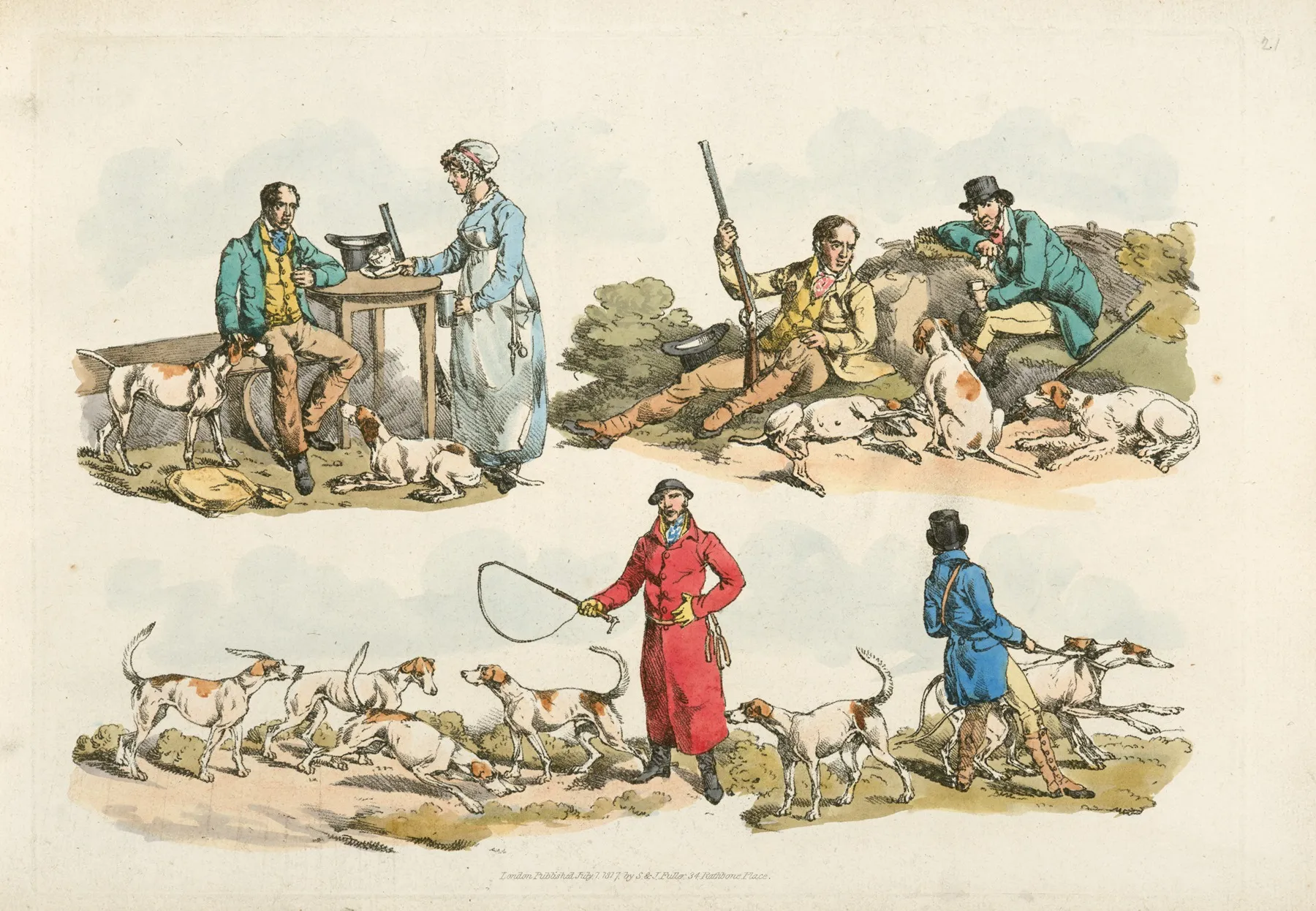 Scenes Of The Hunters Life