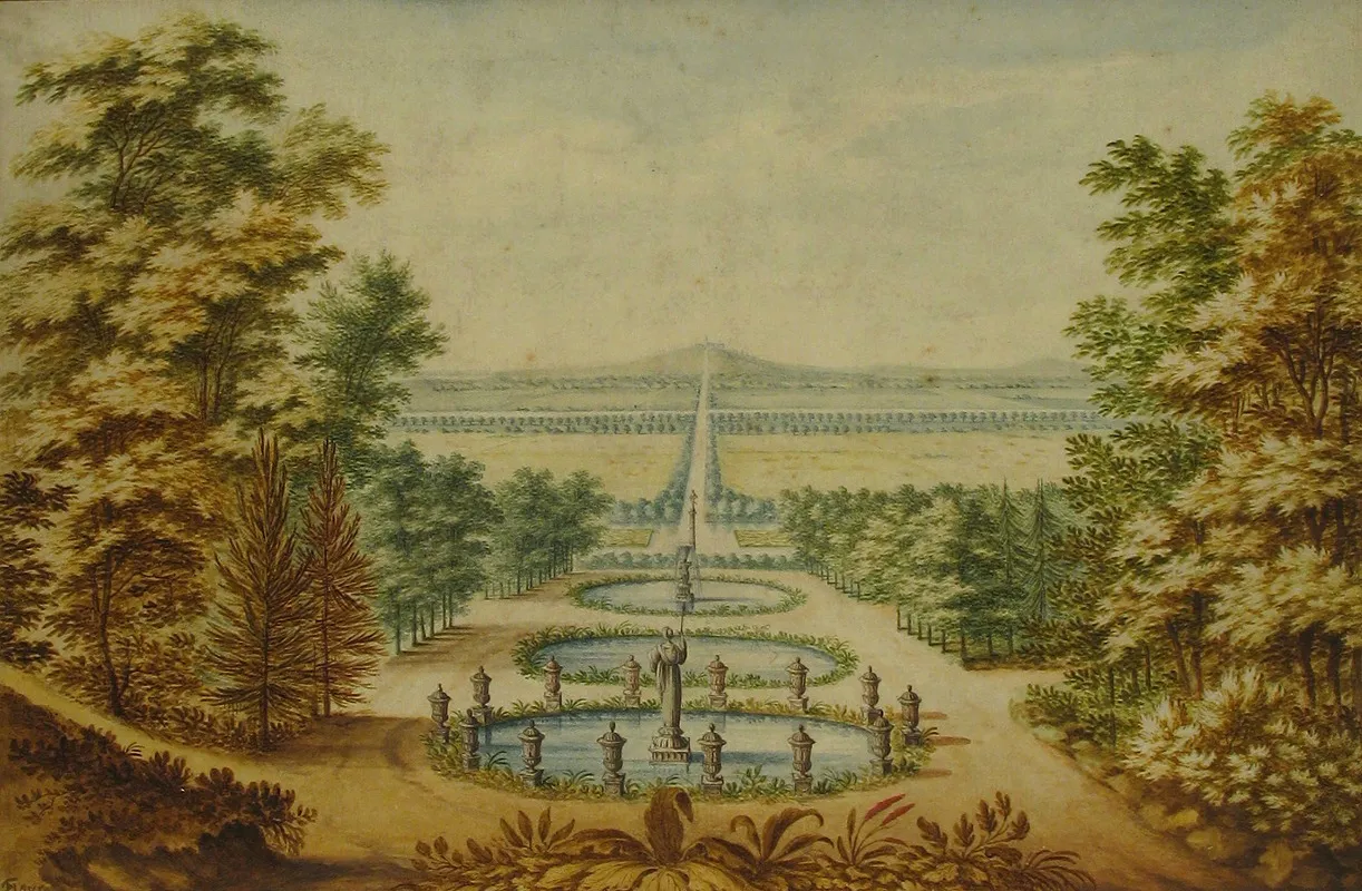 Scenic View Of Gardens