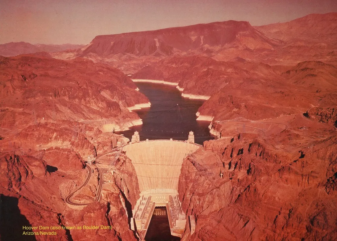 Scenically Yours Hoover Dam Also Known As Boulder Dam Arizona