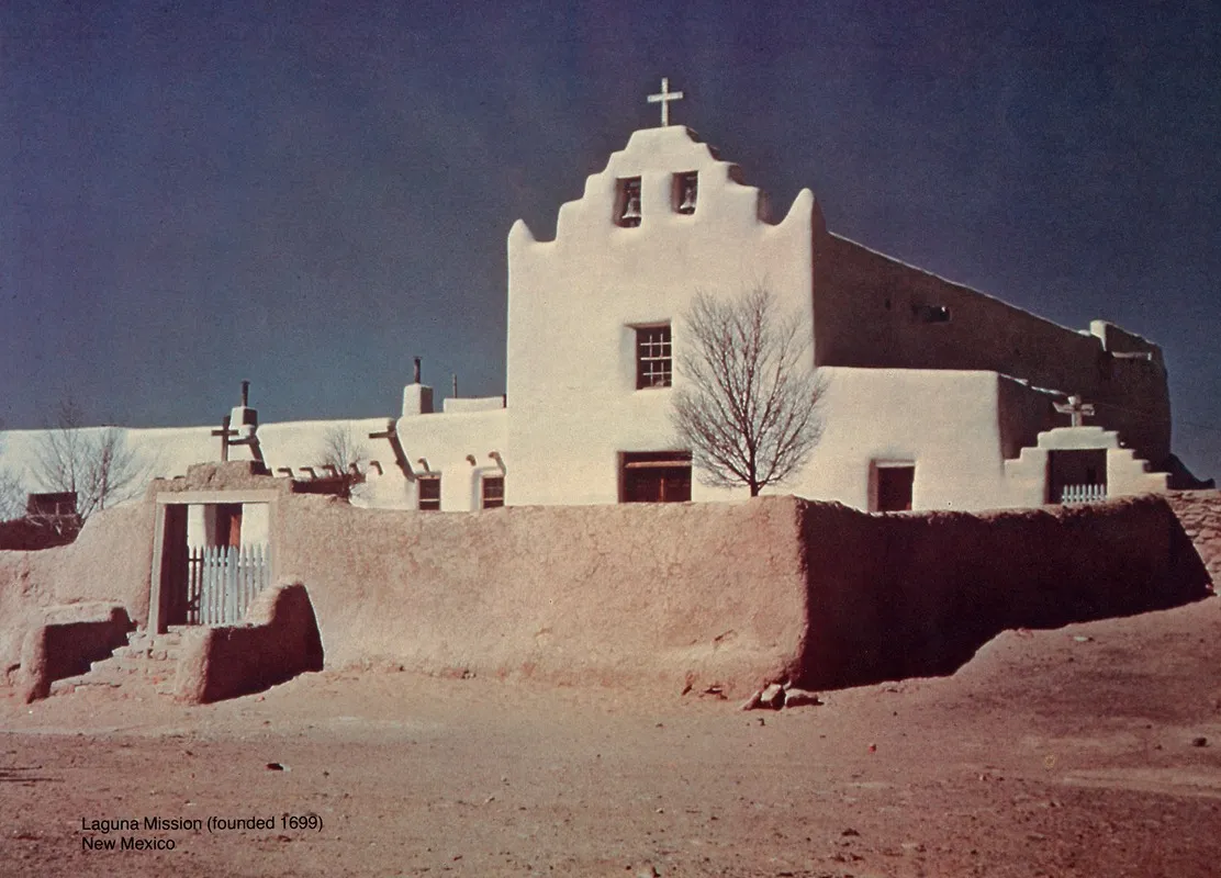 Scenically Yours Laguna Mission Founded 1699 New Mexico