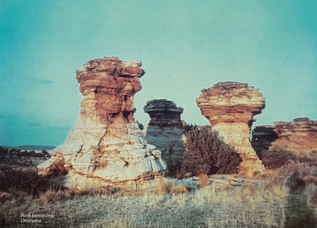 Scenically Yours Rock Formations Oklahoma