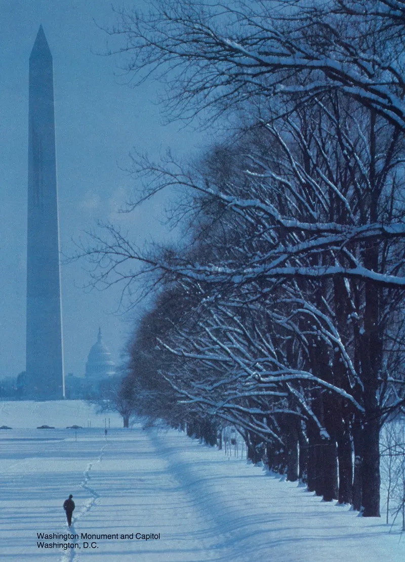 Scenically Yours Washington Monument And Capitol Washington Dc