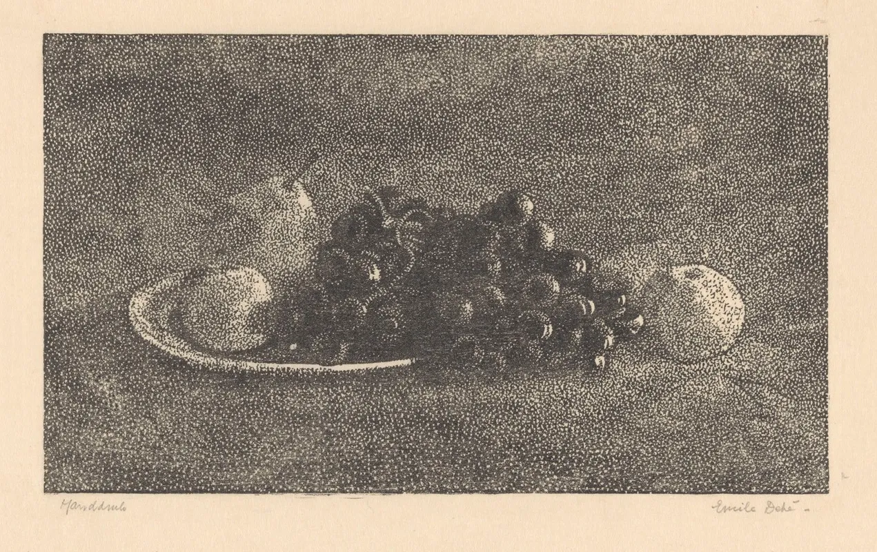 Schaal Met Druiven En Ander Fruit