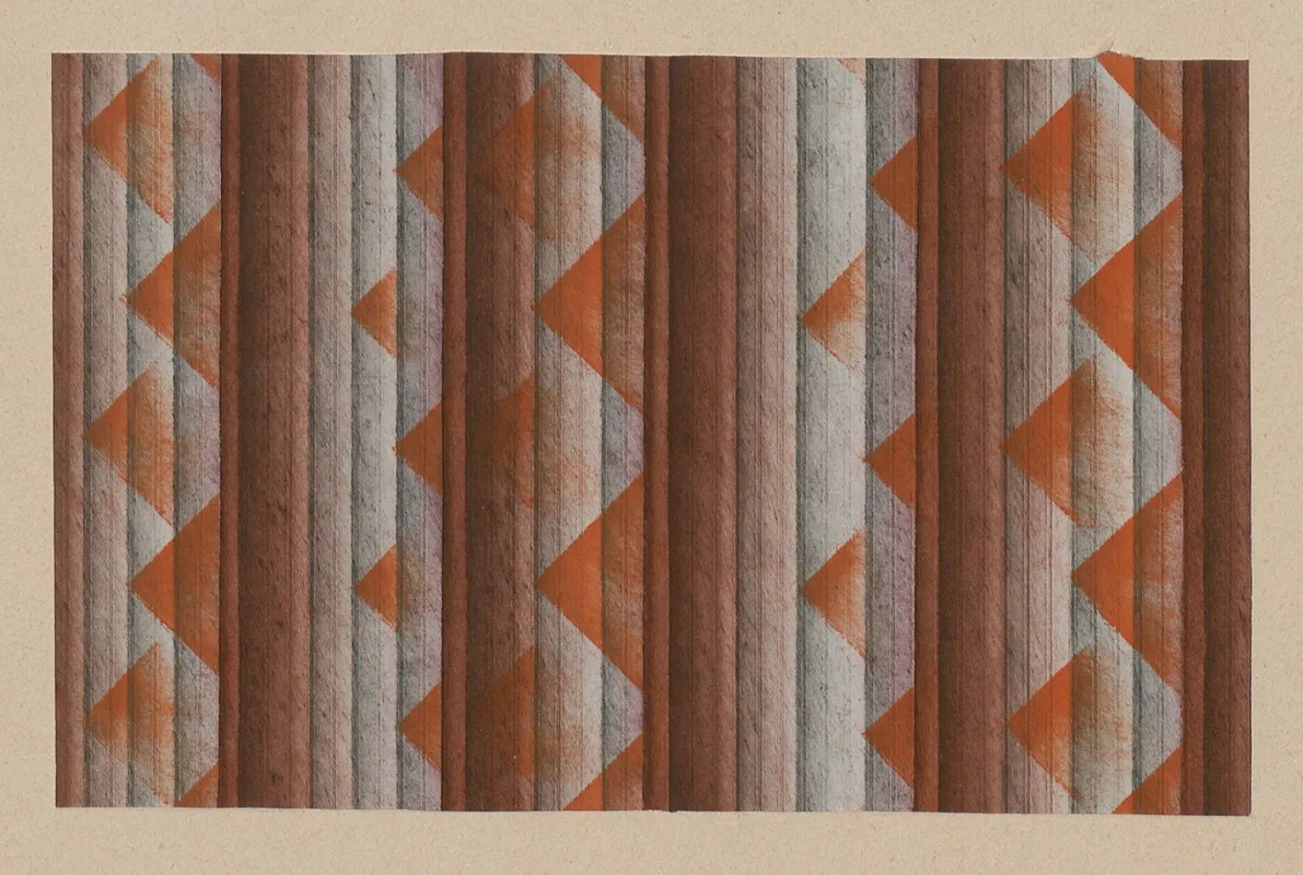 Schabloniertes Papier 17