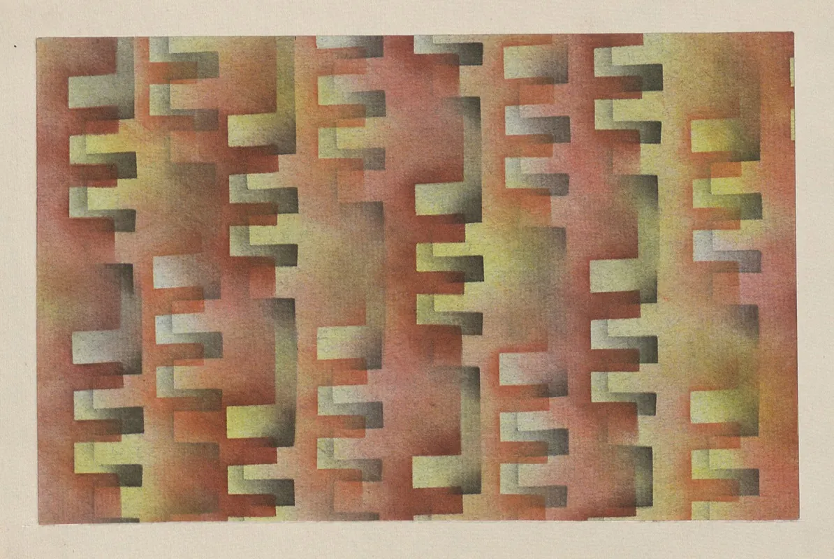 Schabloniertes Papier 20
