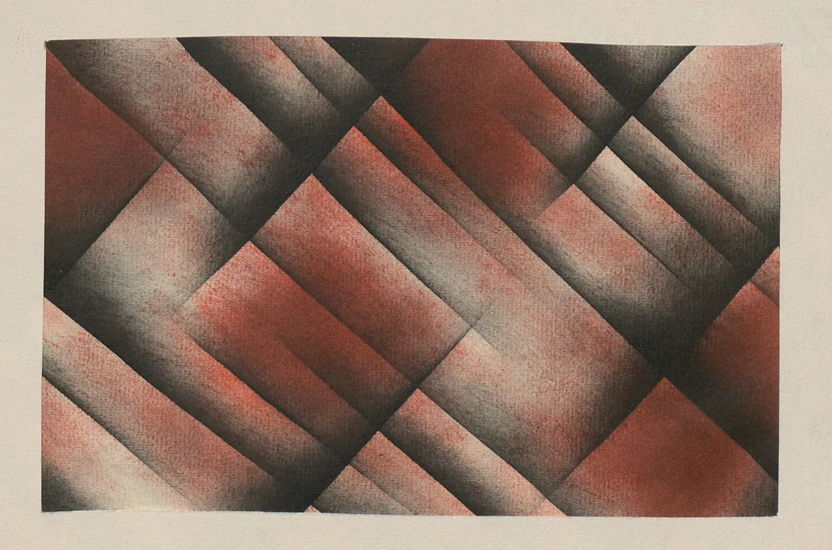 Schabloniertes Papier 9