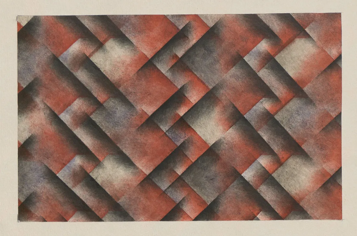 Schabloniertes Papier Entwurf 2