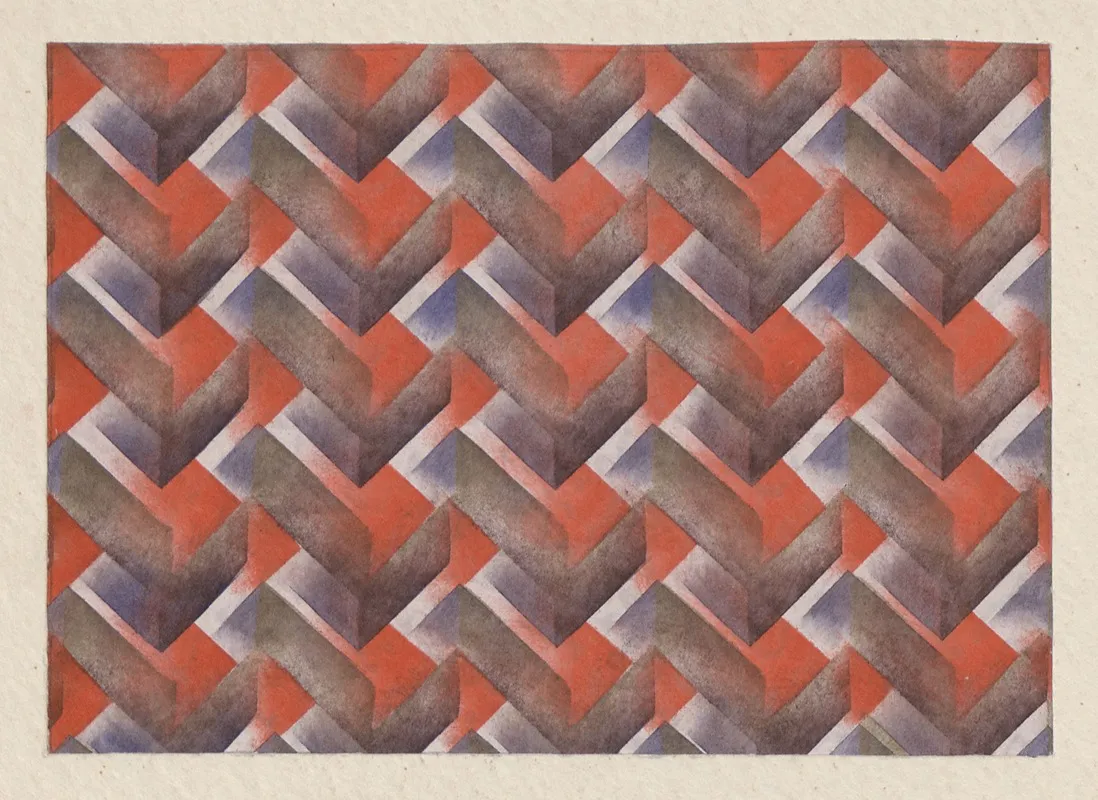 Schabloniertes Papier Entwurf X
