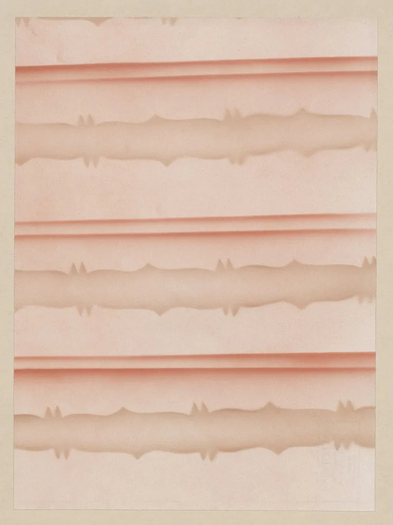 Schabloniertes Papier Schablonenspritzpapier 22