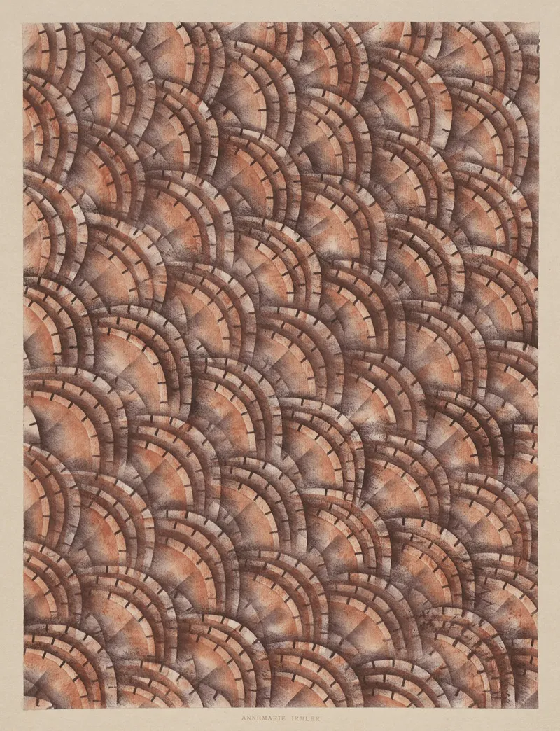 Schabloniertes Papier